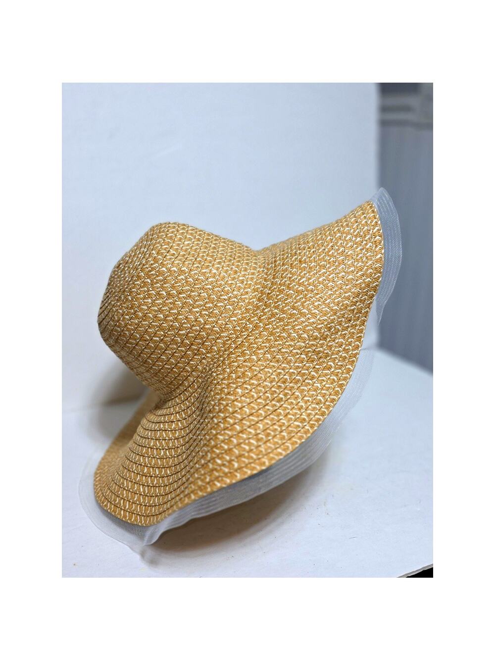 BCBGeneration Sun Floppy Beach Straw Hat
